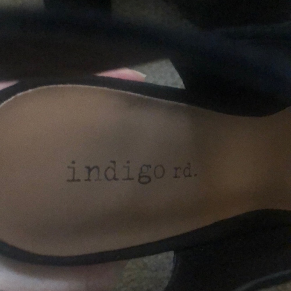 Black Indigo Rd lace up heels - Picture 6 of 7